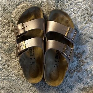 Birkenstock Arizona Sandals - Rose Gold